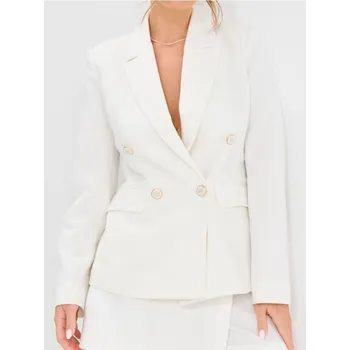 Sinsay - Blejzr - krémová - 570DA-01X - 570DA-01X-XS