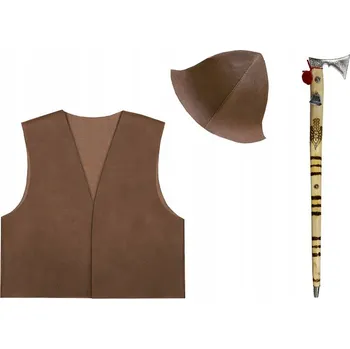 Karnevalový kostým KOSTÝM PASTUŠKA KOSTÝM PASTUŠKA JASEŁKA VESTA ČEPICE CIUPAGA 98-110