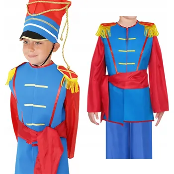 Karnevalový kostým KOSTÝM ULAN KALHOTY KOŠILE VESTA PAS 98-110