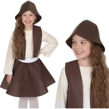 Karnevalový kostým KOSTÝM PASTUŠKA ČEPICE SUKNĚ 98-110 4 dílků