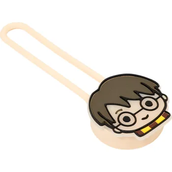 Obojek pro psa Harry Potter svítíci přívěšek na obojek, hnědé/žluté pro psy