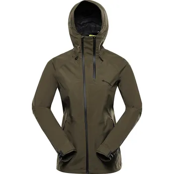 Dámská bunda Dámská softshellová bunda s membránou ALPINE PRO JERDA zelená L