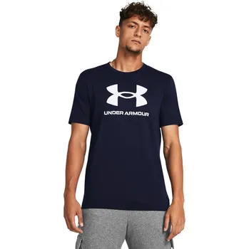 Pánské triko Under Armour Sportstyle Logo Update SS velikost 4XL academy