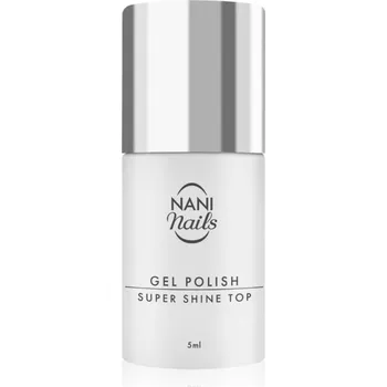 Lak na nehty NaniNails NANI Super Shine Top vrchní lak na nehty s použitím UV/LED lampy 5 ml