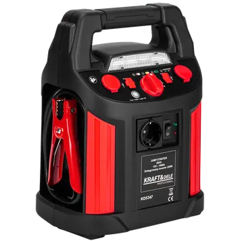 Auto-moto baterie Kraft-Dele Multifunkční startovací stanice 12 V KD5347