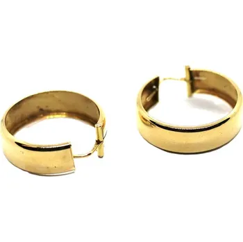 Náušnice Zlaté náušnice kruhy