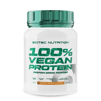 Protein Scitec Nutrition 100% Vegan Protein 1000 g Příchuť: lískový ořech-vlašský ořech