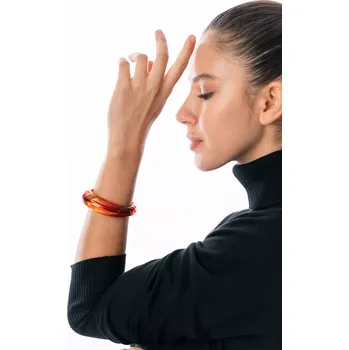 Náramek Dámský náramek NADJA Cihlová uni