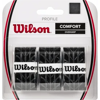 Tenis Wilson Profile Comfort Overgrip Black 3ks