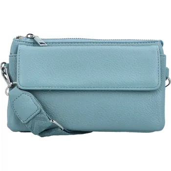 Kabelka Dámská crossbody kabelka džínově modrá - MaxFly Chantals new modrá
