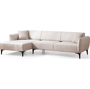 Sedací souprava Rohová sedací souprava Belissimo 270 cm bílá levá