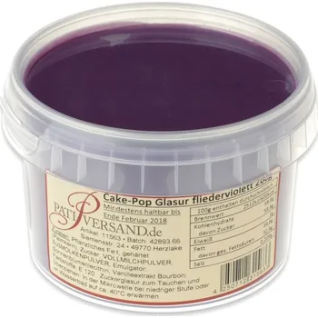 Tuková poleva 260g Cake Masters - sytě fialová