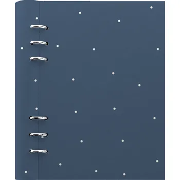 Diář Filofax Clipbook Timeless Polka dot | A5 Indigo
