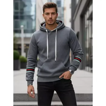 Pánská mikina Pánská mikina DSTREET BX5946 ŠEDÁ XXL