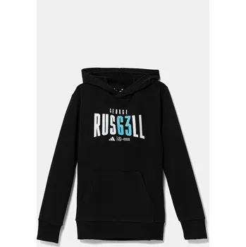 Chlapecká mikina Dětská mikina adidas Performance MERCEDES JZ8904 černá 99X, vel. 140