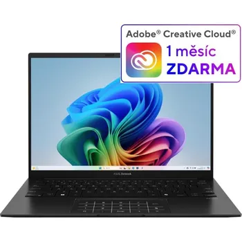 Notebook ASUS NTB Zenbook 14 (UM3406KA-OLED122X), R7-AI-350, 14" 1920 x 1200, 16GB, 1TB SSD, Radeon, W11 Pro, Black
