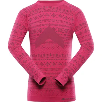 Dámské termoprádlo Dětské funkční prádlo-triko ALPINE PRO AMBOSO růžová L