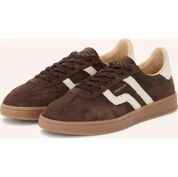 Dámské tenisky Gant Tenisky Cuzima, tmavě hnědá / bílá