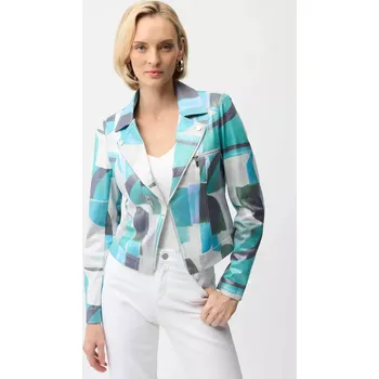 JOSEPH RIBKOFF dámská bunda zelenobéžová krátká