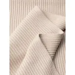Šál Calvin Klein Patch Chunky Rib Cotton Scarf LV04D8055G Béžová OS