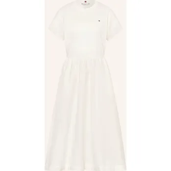 Dámská móda Tommy Hilfiger Dámské Šaty Cody Z Kombinace Materiálů, režná, 40