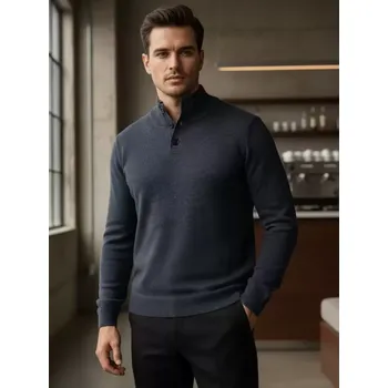 Pánský svetr Pánský svetr DSTREET WX2357 MODRÁ XXL