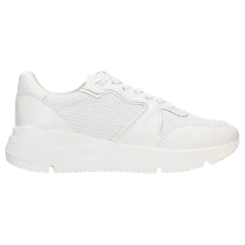 Pánské polobotky Bílé Tenisky Z Kombinovaných Materiálů Wojas 4604249 42