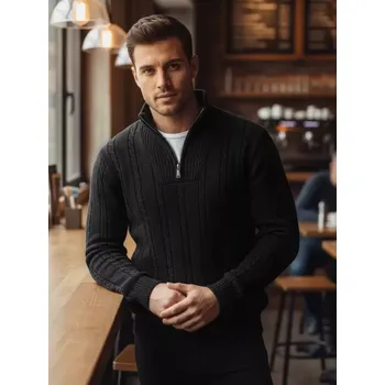 Pánský svetr Pánský svetr DSTREET WX2328 ČERNÁ XXL