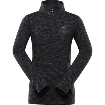 Dětský spotřebič Dětský rychleschnoucí svetr ALPINE PRO QADO černá 140-146