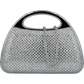 Kabelka Dámské psaníčko stříbrné - Michelle Moon Fabia stříbrná