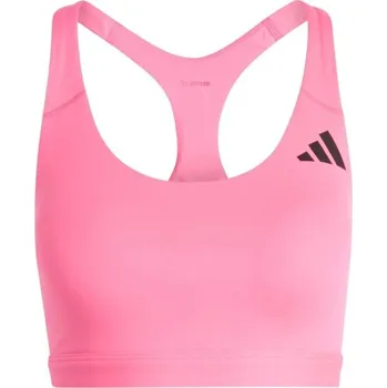 Podprsenka Dámská sportovní podprsenka adidas OPTIME ESSENTIALS MS BRA L Růžová, Černá