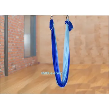 Síť na Fly jógu Modro-světlemodrá 4m, 5m anebo 6 metrů 4 metry