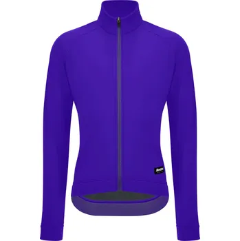 Cyklistické oblečení SANTINI Cyklistická zateplená bunda - RTR - fialová