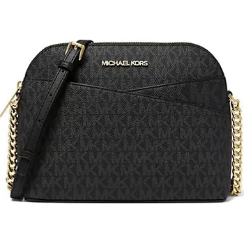 Kabelka Michael Kors jet set travel dome crossbody logo černá
