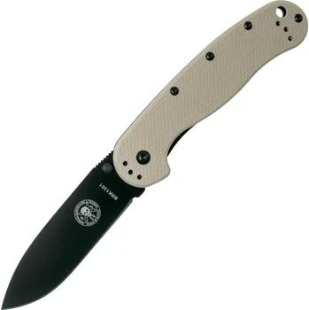kapesní nůž BRK-Esee Avispa Framelock Tan/Black D2 BRK1302DTB