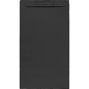 Sprchová vanička Swiss aqua technologies Sprchová vanička obdélníková SAT Fusion 100x80 cm litý mramor Grafito SATFU10080G