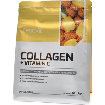 Kloubní výživa Ostrovit Collagen + vitamin C 400 g - ananas