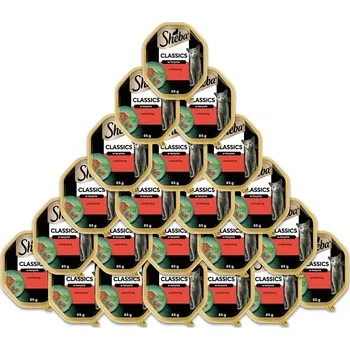 Krmivo pro kočku Sheba Classics hovězí 22x85g