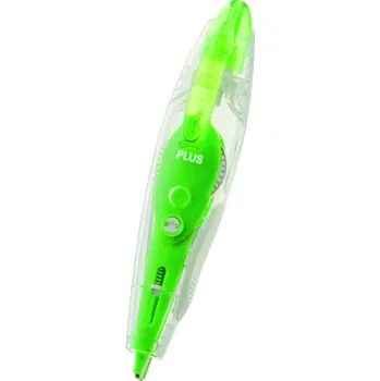Korekční prostředek Korekční strojek WH-034 zelený 4,2 mm x 6 m PLUS 43335