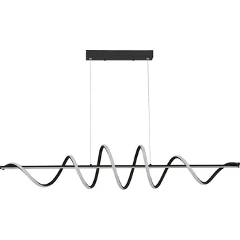 Zuma Line MS902-BK - LED Lustr na lanku ESERO LED/60W/230V černá