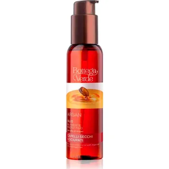 Elektrický kartáč na vlasy Bottega Verde Argan výživný olej pro suché a poškozené vlasy 100 ml