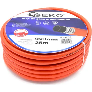 Stavební hořák GEKO Propan-butanová hadice 9x3mm, 25m, PL G73750