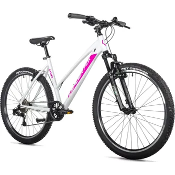 Horské kolo Leader Fox MXC 26", dívčí, model 2025-1, bílá