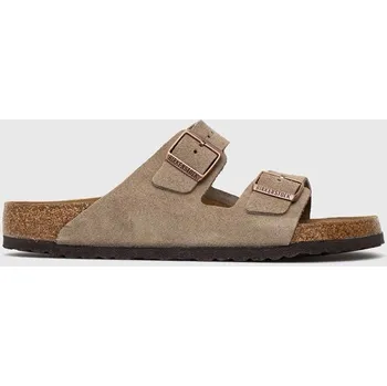 Dámská obuv Semišové pantofle Birkenstock Arizona 51461 béžová 80X, EUR 45