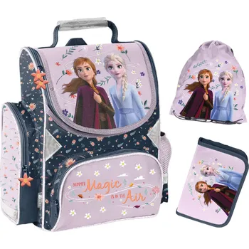 Školní batoh Školní batoh Ledové království + penál + taška na boty Frozen Summer