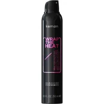 Stylingový přípravek Kemon Wrap The Heat Thermo-Protective Spray - Termoaktivní sprej pro tepelnou úpravu vlasů 250 ml