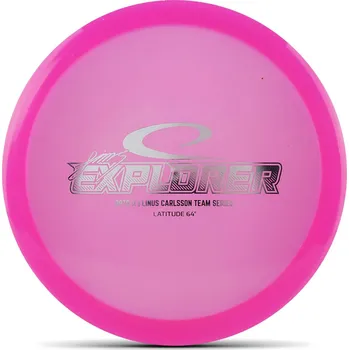 Latitude 64° EXPLORER Opto-X // Linus Carlsson Team Series (2025) Barva: Oranžová - transparentní, Váha: 174 g