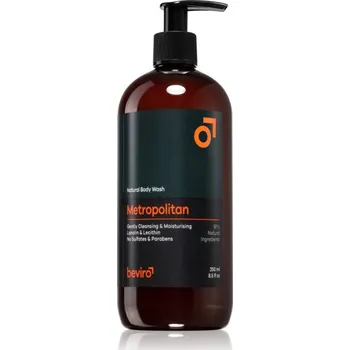 Sprchový gel Beviro Natural Body Wash Metropolitan sprchový gel pro muže 250 ml