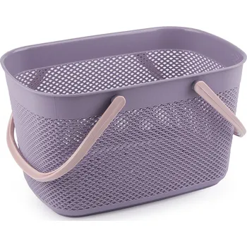 Organizér oblečení Plastový košík 18,5x28 cm Varianta: 9 fialová lila, Balení: 1 ks