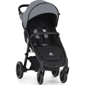 Kočárek pro psa PETITE&MARS Kočárek sportovní Street2 RWS Black Ultimate Grey